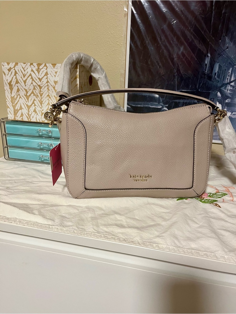 NWT Kate Spade Pebble Leather Crossbody